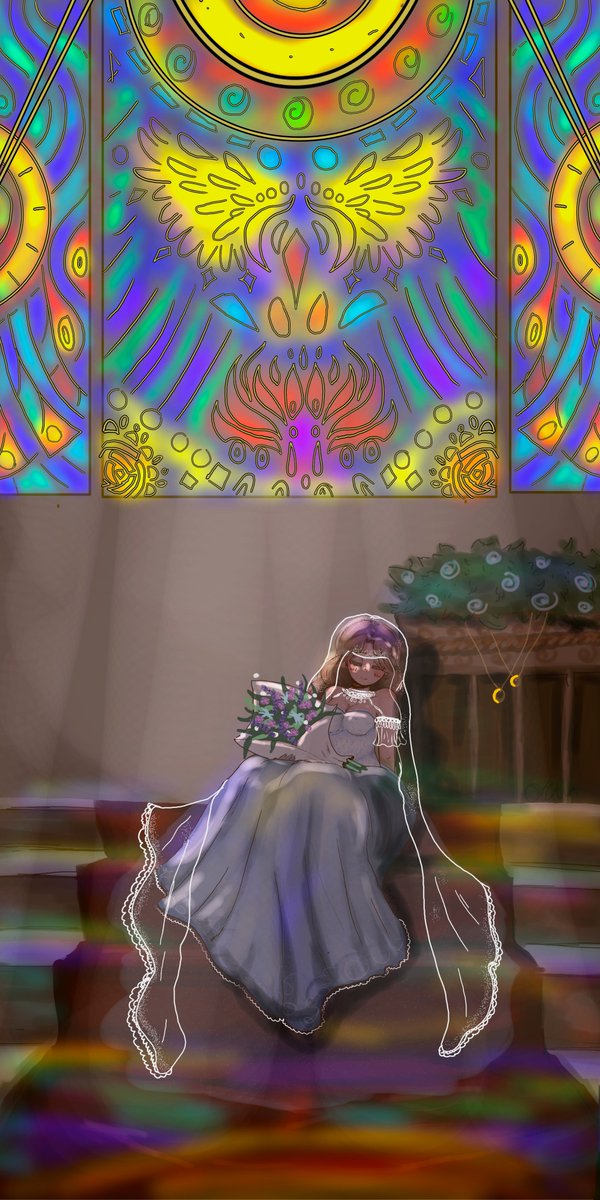 em_overlord's tweet photo. Still not 1000% happy with it but! Wedding theme! mwahaha twas fun painting all the colors! Hope next one I get even better!
#art #doodle #illustration #weddingtheme #VGenChallenge https://t.co/H9orT7wflG