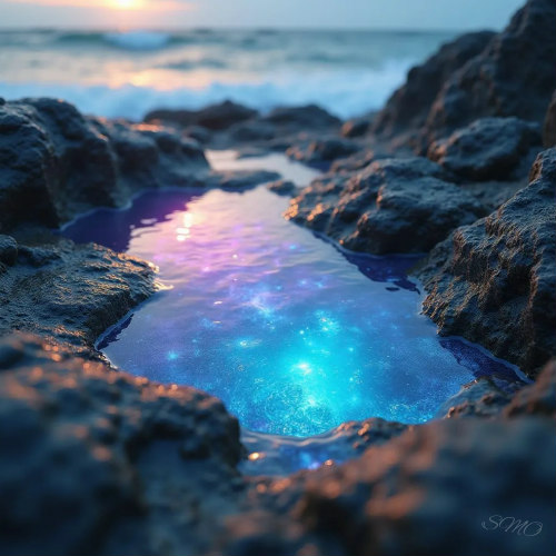 SueOestmann's tweet photo. #TidePool "Isn't it magical when you come to the shore for water and see the reflection of stars." ~unknown #AIGeneratedArt #Imagine Let your image tell a story. #GetInspired #Fantasy #Medieval #FairyTales #Animation #SleepStories #Films #ESO #Books Unwind with over 40 magical sleep stories read by @jakestormoen on https://t.co/6K51yIcRni