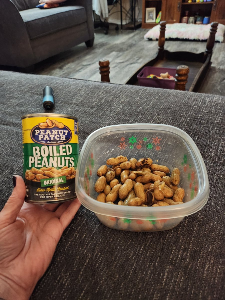 Momma_JJ's tweet photo. When ya have a snack craving you use instacart! Yep I did #Boiledpeanuts #OPLive #OPNation #OnPatrolLive https://t.co/Qvy4P1Z8Hb