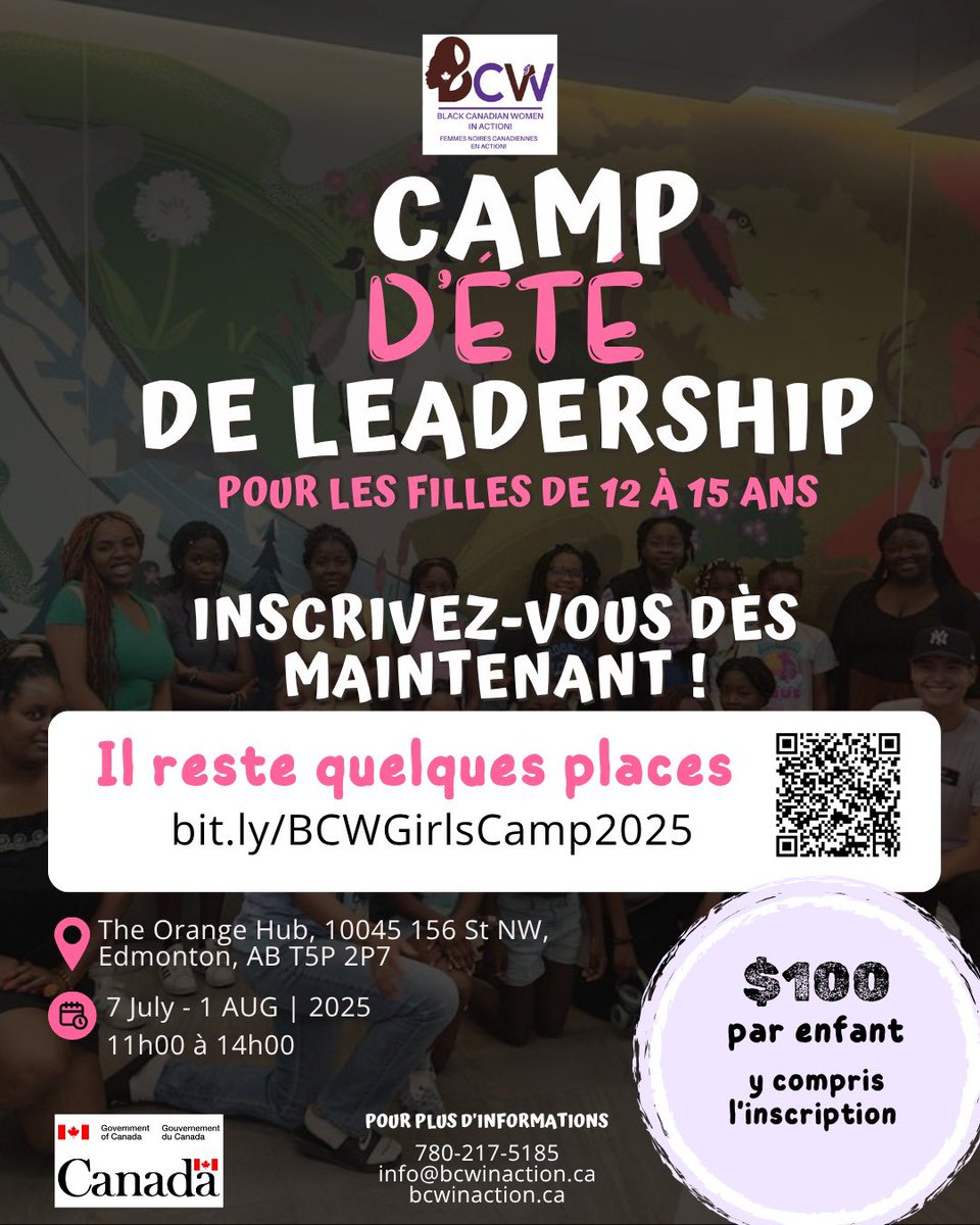 POUR LES FILLES QUI VEULENT BRILLER — ET LES PARENTS QUI VEULENT LES ACCOMPAGNER ! 

Cet été, votre fille pourra grandir, s’épanouir et développer son leadership dans un environnement sécuritaire, bienveillant et inspirant.