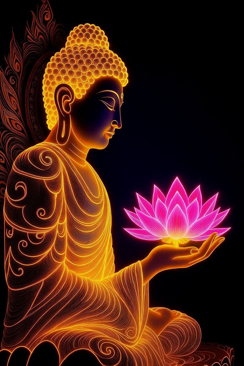 ParashuramDoha5's tweet photo. 🌟 बुद्ध की आभा: प्रकाश और शांति 🌟
#BuddhaLight
#NeonBuddha
#PeaceWithin
#BuddhaGlow
#SpiritualArt
#InnerPeace
#बुद्ध_प्रकाश
#शांति_का_मार्ग
#ध्यान_और_प्रकाश
#BuddhaBlessings
#DigitalDharma
#बुद्ध_की_शांति
नमो बुद्धा नमामि बुद्धा... https://t.co/JYSXCa04m3