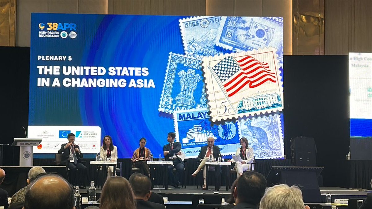 Lisa Curtis (@lisacurtisdc) on Twitter photo “There is mutual concern between the US and Southeast Asian nations in maintaining free and open seaways and ensuring countries of the region maintain sovereignty over their waters.” My remarks <a href="/ISIS_MY/">ISIS Malaysia</a> Asia Pacific Roundtable #38APR this week. “There is mutual concern between the US and Southeast Asian nations in maintaining free and open seaways and ensuring countries of the region maintain sovereignty over their waters.” My remarks <a href="/ISIS_MY/">ISIS Malaysia</a> Asia Pacific Roundtable #38APR this week.