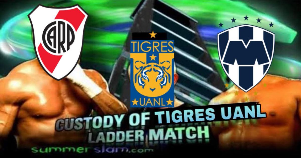 ToroRayado04's tweet image. River vs Rayados por la custodia de los ChiquiTigres