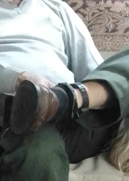 <a href="/mayrasmendoza/">Mayra Mendoza ☀️</a> Esta sí es una tobillera digna.

La llevará de por vida por haber defendido a la patria de los que querían atacarla con banderas foráneas.

Cristina por chorra.