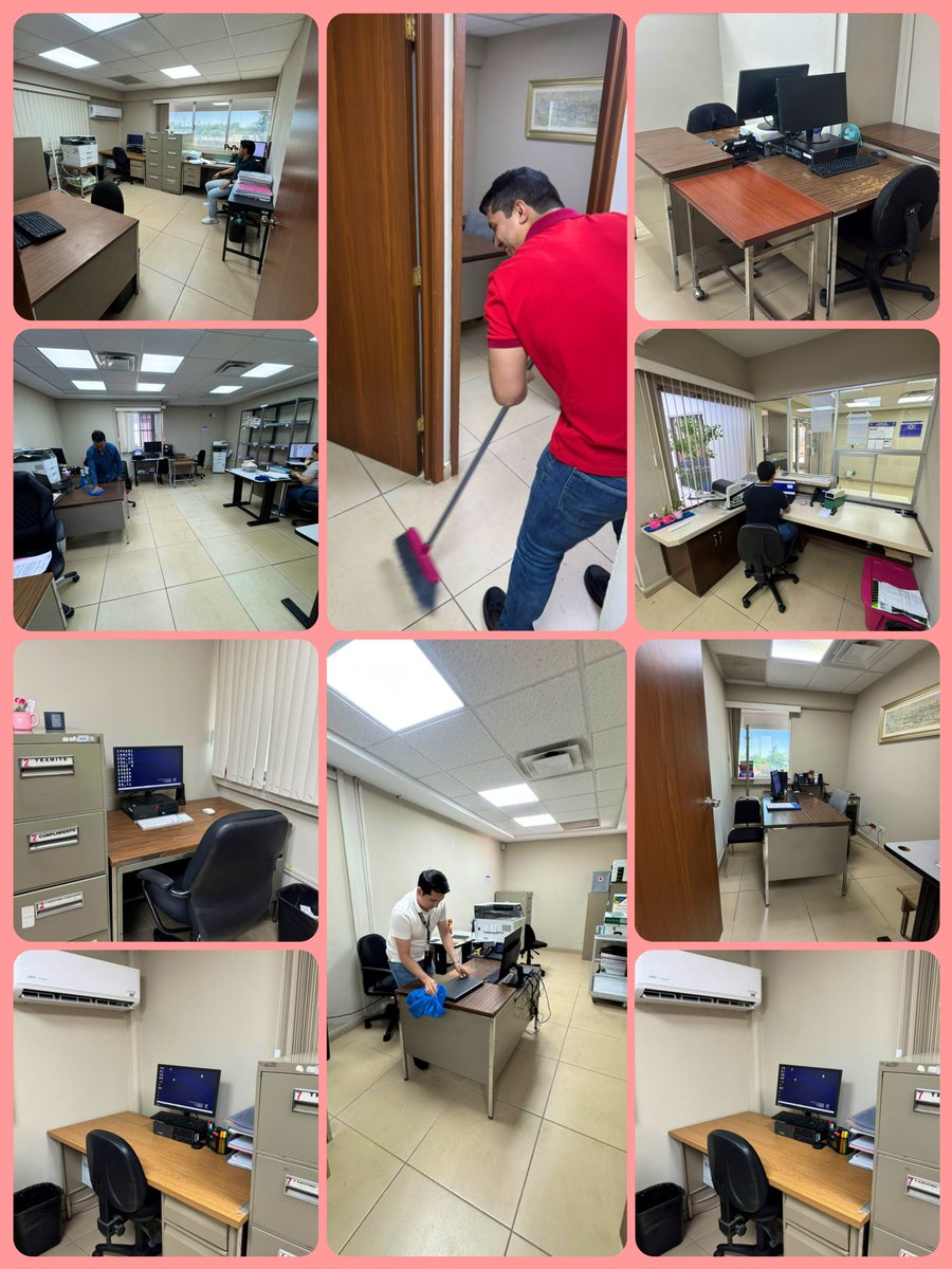 YM87B's tweet image. Creo que el orden y la limpieza nos permite ofrecer un mejor servicio.

Desde hace aprox. dos años, cada mes, al finalizar labores dedicamos 30 minutos a nuestra «jornada limpieza», que básicamente consiste en limpiar a profundidad todos nuestros espacios de trabajo.

P.D.…