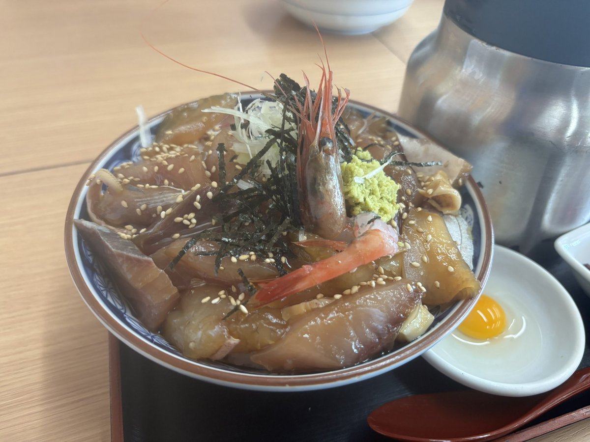 朝から富山を満喫しております🤤🐟💓