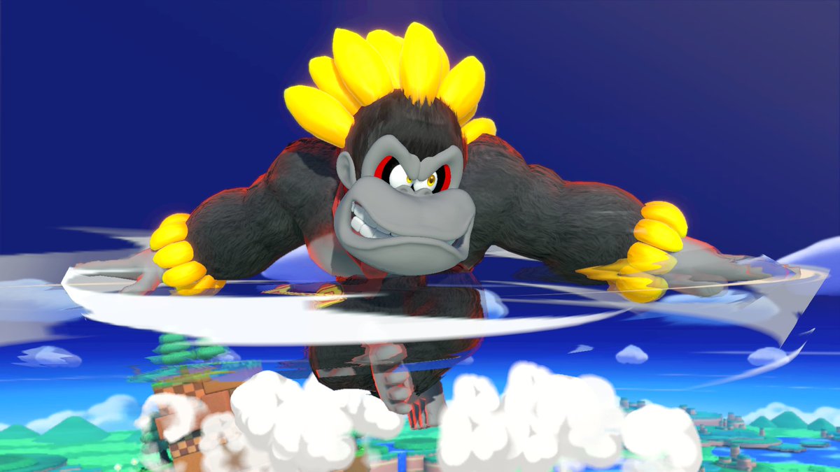 Kong Bananza Transformation Smash Bros. Ultimate Style! #ドンキー