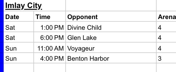 Isaac sommer (@isaacsommer2026) on Twitter photo This is our schedule for BCAM at GVSU this weekend. Ready to work! <a href="/CoachHargraves/">Coach Hargraves</a> <a href="/CoachElders/">Kim Elders</a> <a href="/HankampScott/">Scott Hankamp</a> <a href="/DTGauthier/">Don Gauthier</a>
<a href="/BankHoops/">Bank Hoops - Stephen Bell</a> <a href="/coach_stowe/">Coach Stowe</a> <a href="/TheDZoneBBall/">The D Zone Basketball</a>
<a href="/PrepHoopsMI/">Prep Hoops Michigan</a>
<a href="/CalvinMensBball/">Calvin Basketball</a> <a href="/CoachKrombeen4/">Ryan Krombeen</a>
<a href="/AlbionMBB/">Albion College Men's Basketball</a>
<a href="/BrzezinskiAlec/">Alec Brzezinski</a>
<a href="/MittenRecruit/">MittenRecruit</a> <a href="/_mitchellwilson/">Mitchell Wilson</a> This is our schedule for BCAM at GVSU this weekend. Ready to work! <a href="/CoachHargraves/">Coach Hargraves</a> <a href="/CoachElders/">Kim Elders</a> <a href="/HankampScott/">Scott Hankamp</a> <a href="/DTGauthier/">Don Gauthier</a>
<a href="/BankHoops/">Bank Hoops - Stephen Bell</a> <a href="/coach_stowe/">Coach Stowe</a> <a href="/TheDZoneBBall/">The D Zone Basketball</a>
<a href="/PrepHoopsMI/">Prep Hoops Michigan</a>
<a href="/CalvinMensBball/">Calvin Basketball</a> <a href="/CoachKrombeen4/">Ryan Krombeen</a>
<a href="/AlbionMBB/">Albion College Men's Basketball</a>
<a href="/BrzezinskiAlec/">Alec Brzezinski</a>
<a href="/MittenRecruit/">MittenRecruit</a> <a href="/_mitchellwilson/">Mitchell Wilson</a>