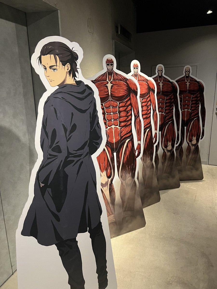 ベストサウナハットとモンスターサウナと進撃の巨人のコラボという事で