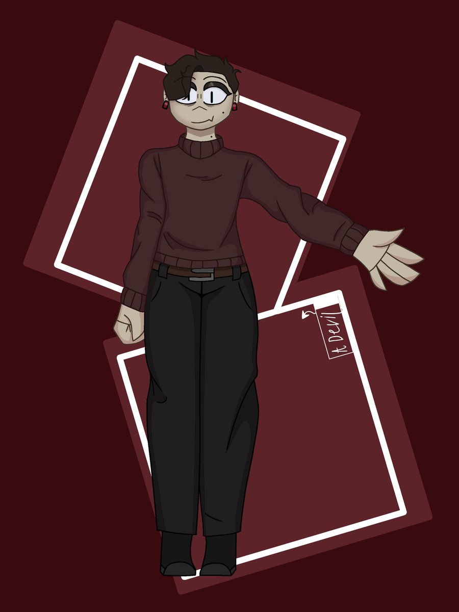 Here's a drawing of me cuz I just look so darn pretty! 
_________________________________
#art #artist #oc #ocart #artmoots #ArtistsOfTwitter #ocartist #ArtistOnX