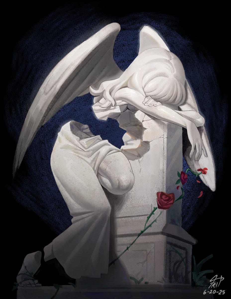 I wanted to work on it a bit more but I'」|Fripのイラスト