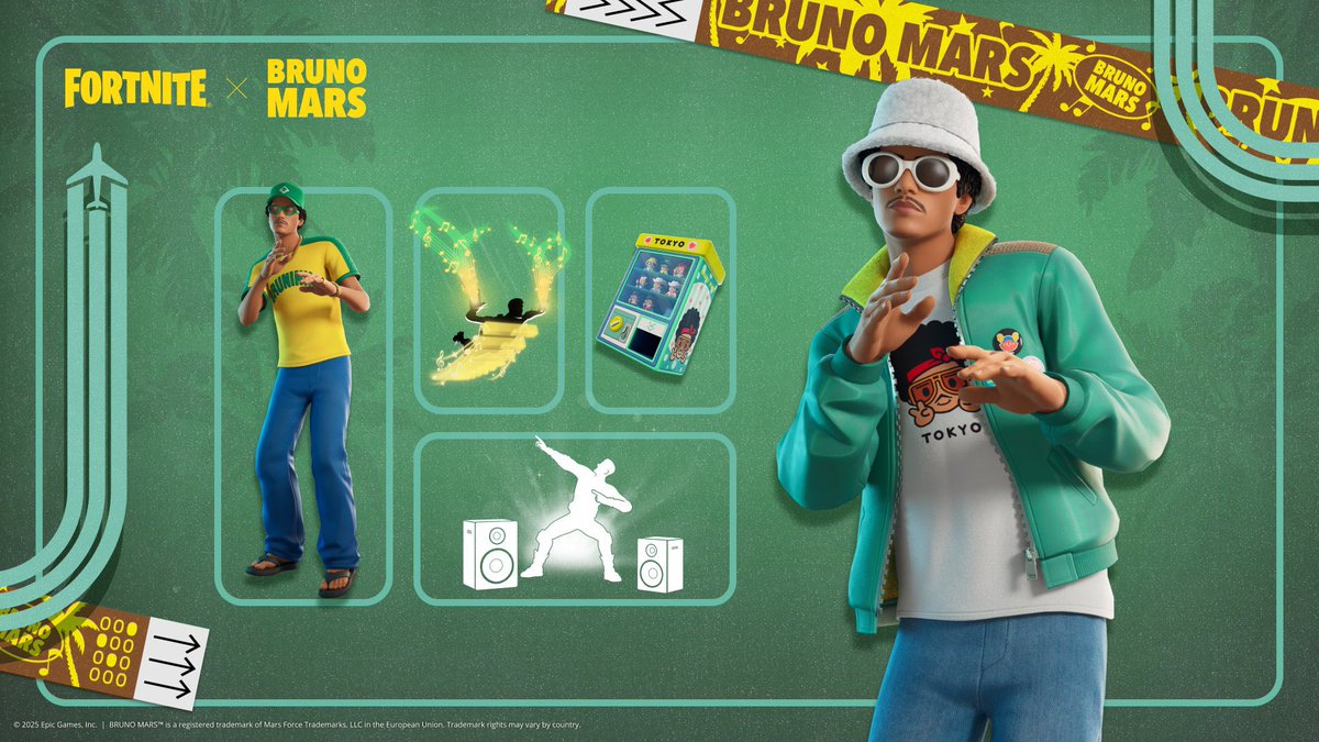 Castgfishy (@castgfishy) on Twitter photo Bruno Mars Item Shop Skin • Ends in 12 Hours
— Retweet
— Follow <a href="/UrNmGaming/">𝐔𝐧𝐫𝐞𝐚𝐥 𝐍𝐢𝐠𝐡𝐭𝐦𝐚𝐫𝐞</a> + Like Three Recent Tweets
#Fortnite #FortniteSuper #BrunoMars Bruno Mars Item Shop Skin • Ends in 12 Hours
— Retweet
— Follow <a href="/UrNmGaming/">𝐔𝐧𝐫𝐞𝐚𝐥 𝐍𝐢𝐠𝐡𝐭𝐦𝐚𝐫𝐞</a> + Like Three Recent Tweets
#Fortnite #FortniteSuper #BrunoMars