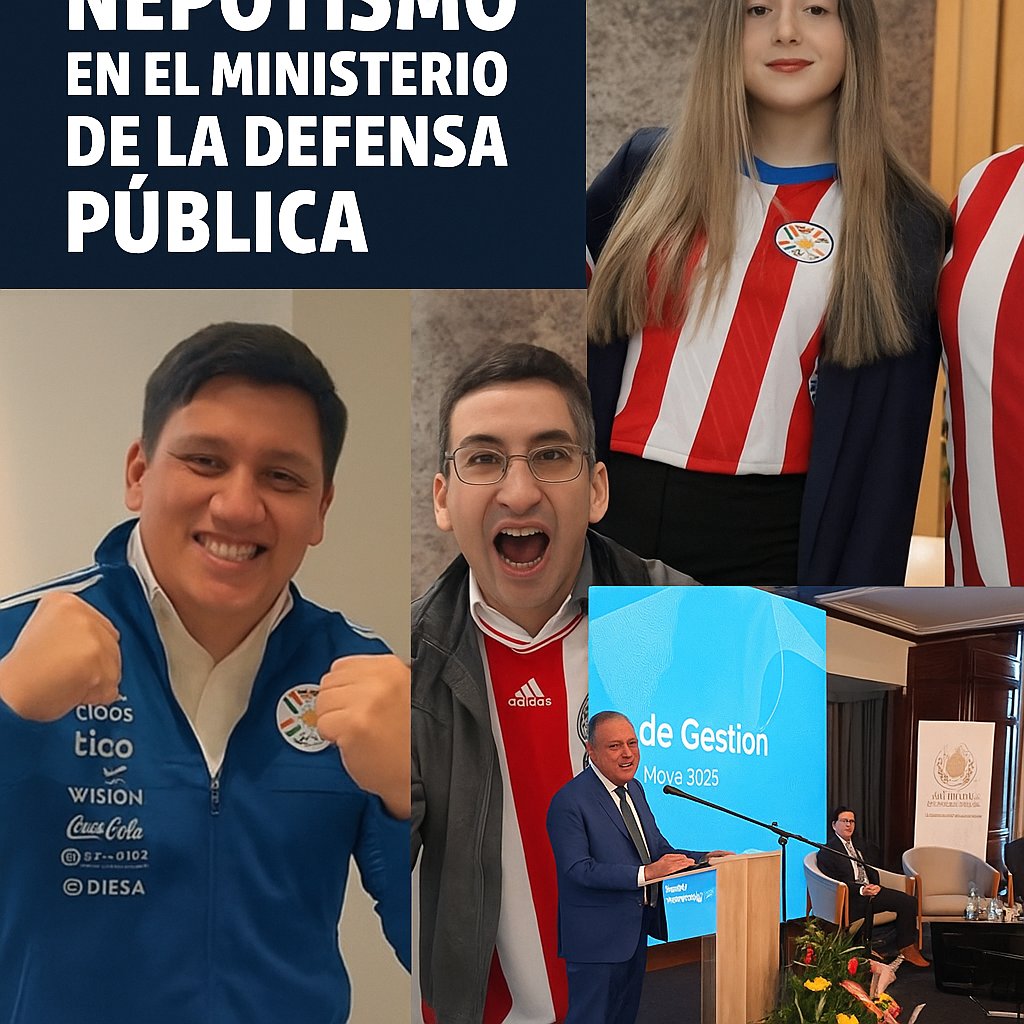 🚨 Grave denuncia contra la gestión de Javier Esquivel al frente del Ministerio de la Defensa Pública (MDP).
Nepotismo, clientelismo político, descontrol administrativo y uso familiar del Estado.

🧵 Te explico punto por punto: