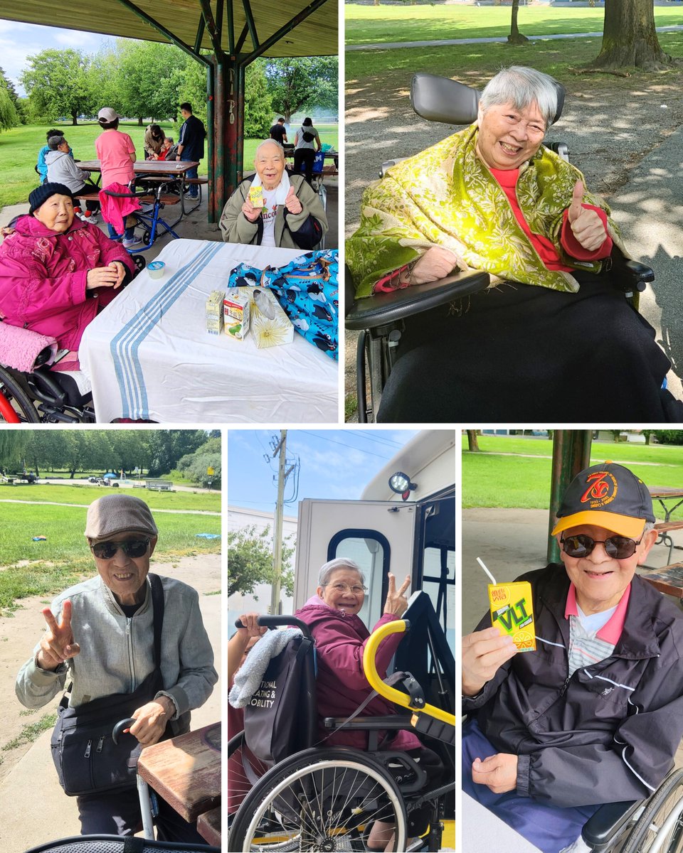 Our residents have been loving picnic trips to Trout Lake—enjoying tea, snacks, and time with friends outdoors. 
These moments bring joy and fresh air to their days.
Thank you to our donors for making it all possible! 
More adventures ahead!
