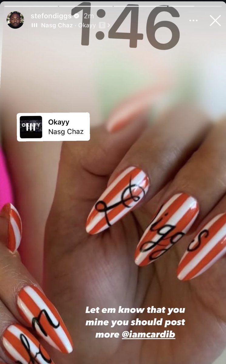 Stefon Diggs via Instagram Stories 👀