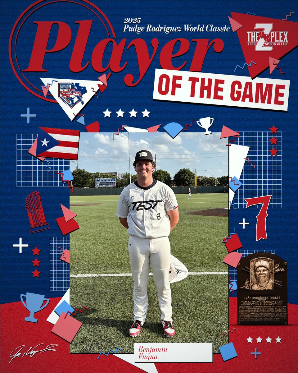 ✭Five Tool Texas✭ (@fivetooltexas) on Twitter photo #PudgeWC F: <a href="/TESTBSBCLUB/">TEST Baseball</a> Black 2, Marucci Elite Texas Rodriguez 1
PoG: <a href="/BenFuqua8/">Benjamin “Ben” Fuqua</a> 6.1 IP, 7K, R
Notable: <a href="/drew_harthcock4/">Drew Harthcock</a> 1-1, 2B, RBI, R #PudgeWC F: <a href="/TESTBSBCLUB/">TEST Baseball</a> Black 2, Marucci Elite Texas Rodriguez 1
PoG: <a href="/BenFuqua8/">Benjamin “Ben” Fuqua</a> 6.1 IP, 7K, R
Notable: <a href="/drew_harthcock4/">Drew Harthcock</a> 1-1, 2B, RBI, R