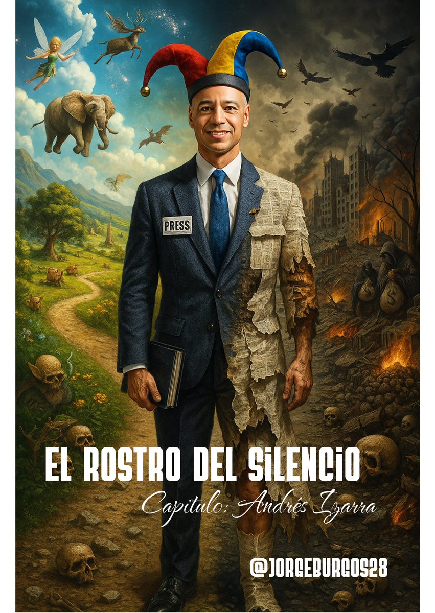 Jorge Burgos (@jorgeburgos28) on Twitter photo 📺 El Rostro del Silencio
Capítulo: Andrés Izarra
✍️Por Jorge Burgos
Lo que les cuento a continuación no es ficticio. Es mi experiencia personal con ese chavismo originario que hoy se vende como analítico, defensor del derecho e ilustres hijo de la patria. Uno de ellos: Andrés 📺 El Rostro del Silencio
Capítulo: Andrés Izarra
✍️Por Jorge Burgos
Lo que les cuento a continuación no es ficticio. Es mi experiencia personal con ese chavismo originario que hoy se vende como analítico, defensor del derecho e ilustres hijo de la patria. Uno de ellos: Andrés