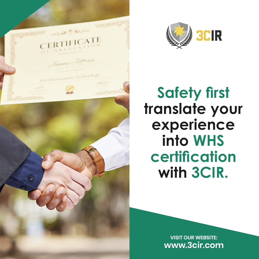 3CIR1's tweet photo. Ensure workplace safety with our Certificate III in Work Health and Safety. Your emergency service background provides a solid foundation for this qualification.
Training and assessment delivered under a third-party arrangement with Asset College (RTO #31718).
#WorkHealthSafety https://t.co/E0f0iHuKbp