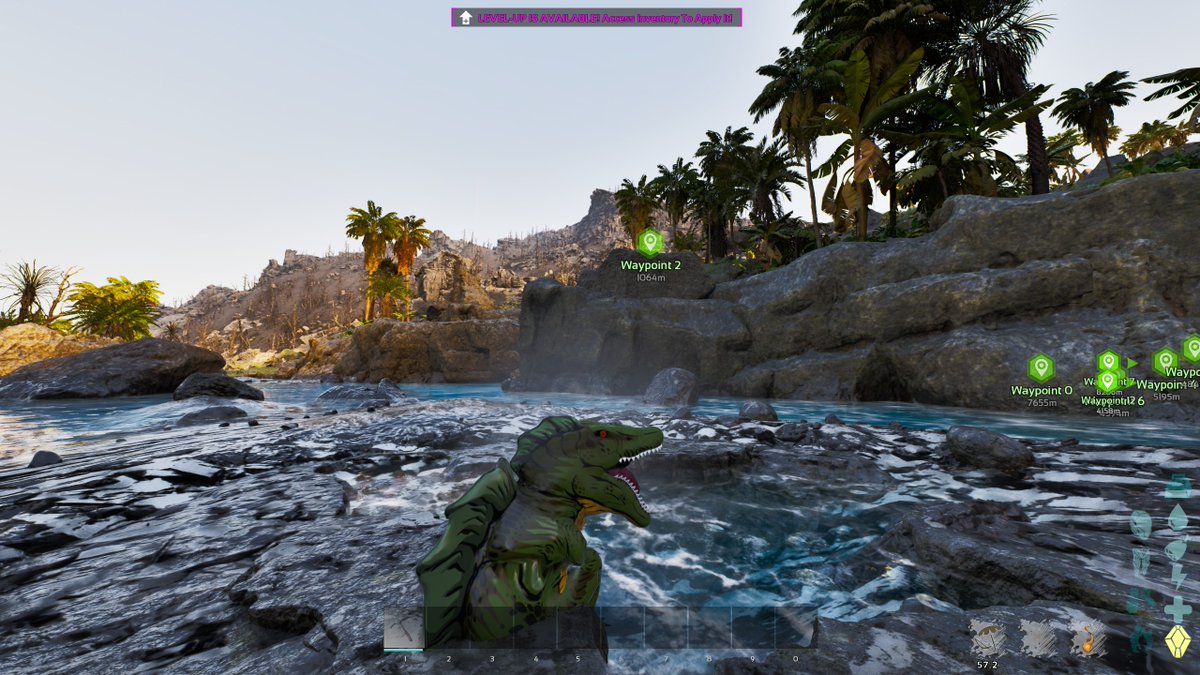 Ragnarok still has the hidden Hot spring area, which give you HP regen when you sit and chill on it.
#ARKSurvivalAscended