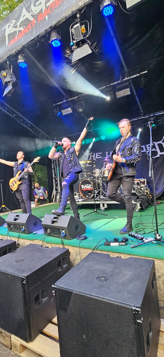 Had a fantastic time seeing <a href="/The_Unguided/">The Unguided</a> at Rage against Racism today. Thanks for coming all the way to Germany to bless us with your music. Especially on your holiest of days - midsummer's eve. So much fun!