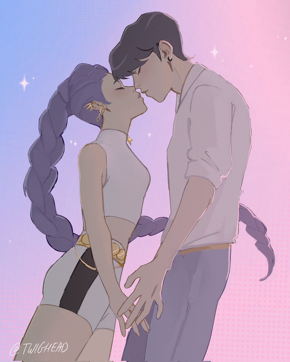 Twighead_'s tweet image. NOT EVEN A HUG!!!!

#kpopdemonhunters