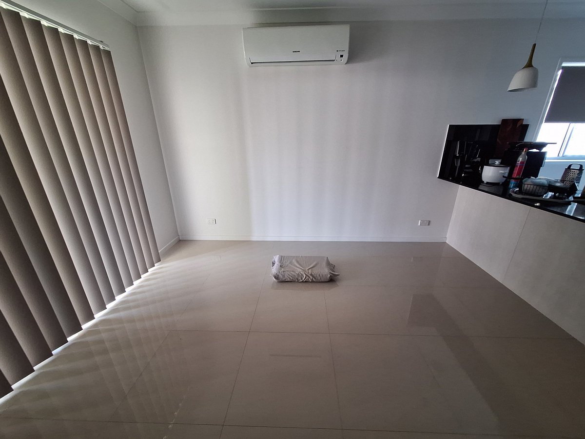 Finally furnished my living room, here are the before and after photos