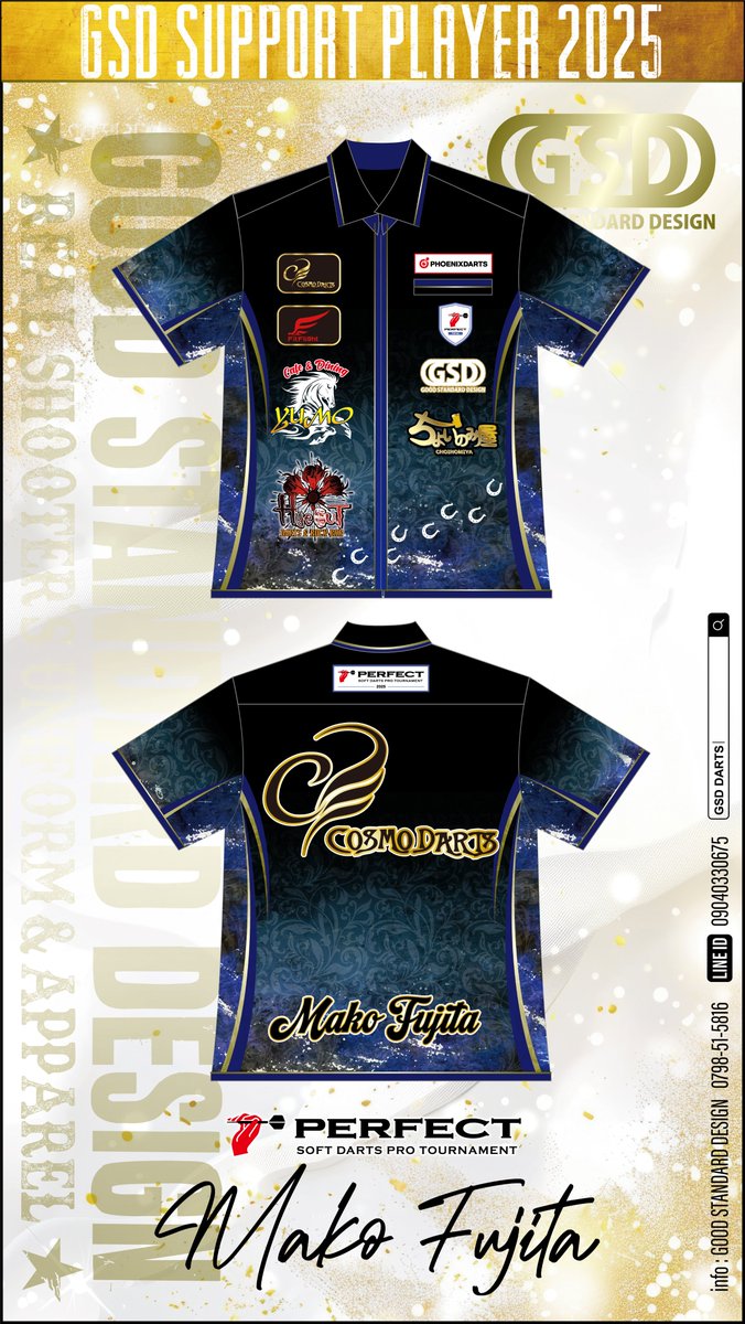 GSD_hide's tweet image. PERFECT 仙台！
最高の街『杜の都』で熱い戦い！！

応援お願いします！

▼進行やﾄｰﾅﾒﾝﾄなど
prodarts.jp/live/

▼YOUTUBE #CH1
youtube.com/watch?v=dlWRVn…

▼YOUTUBE #CH2
youtube.com/watch?v=Nuf5_O…

▼BRANDS参戦中！
member.prodarts.jp/brands_ranking…

#ダーツユニフォームはGSD