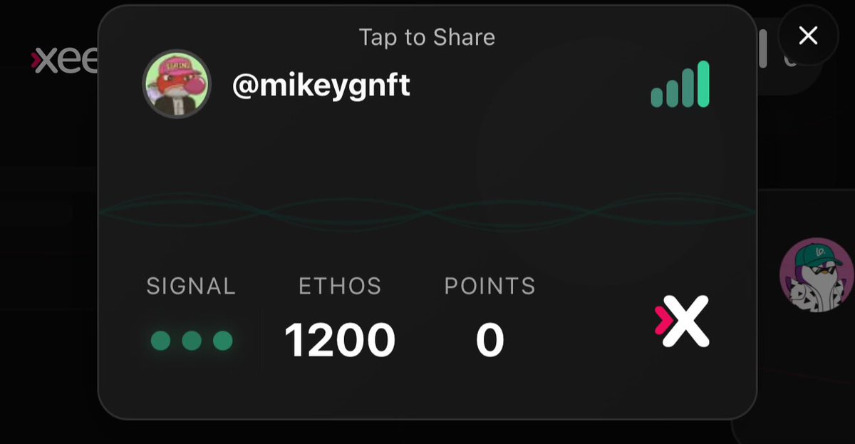 First time I’ve ever done something like this.

In <a href="/Pons_ETH/">Pons Asinorum</a> I trust 

Boosting my signal on <a href="/xeetdotai/">xeet</a> 📶

Find your signal at xeet.ai/boost/mikeygnft