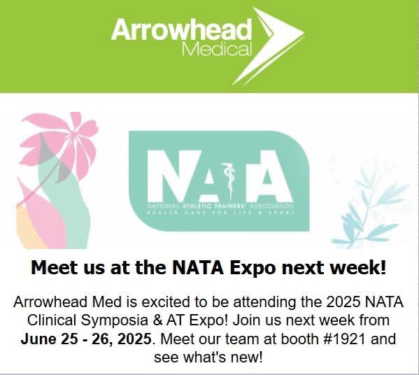 TheArrowheadMed's tweet photo. Ready to get after it at #NATA2025

Booth #1921 will have some ridiculously cool things that nobody has ever seen before

Wanted to hire Mickey to work the booth but Adam said his demands were too steep. Had to settle on Goofy (Sweed)

Hope to see everyone there!! #NATA2025 https://t.co/JZX2DSV9r0