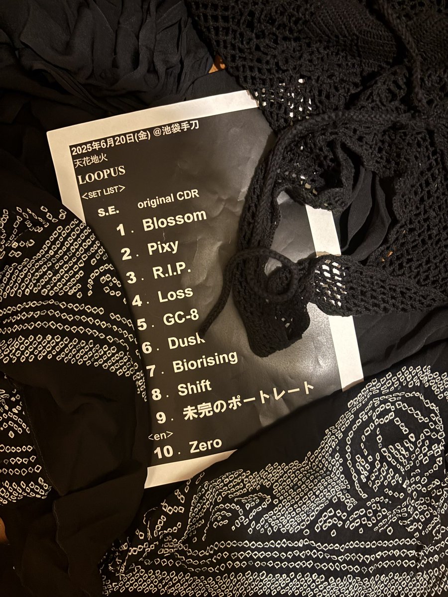 LOOPUS_INFO's tweet photo. 2025.6.20 ＠池袋手刀 https://t.co/0TihMkUgrt