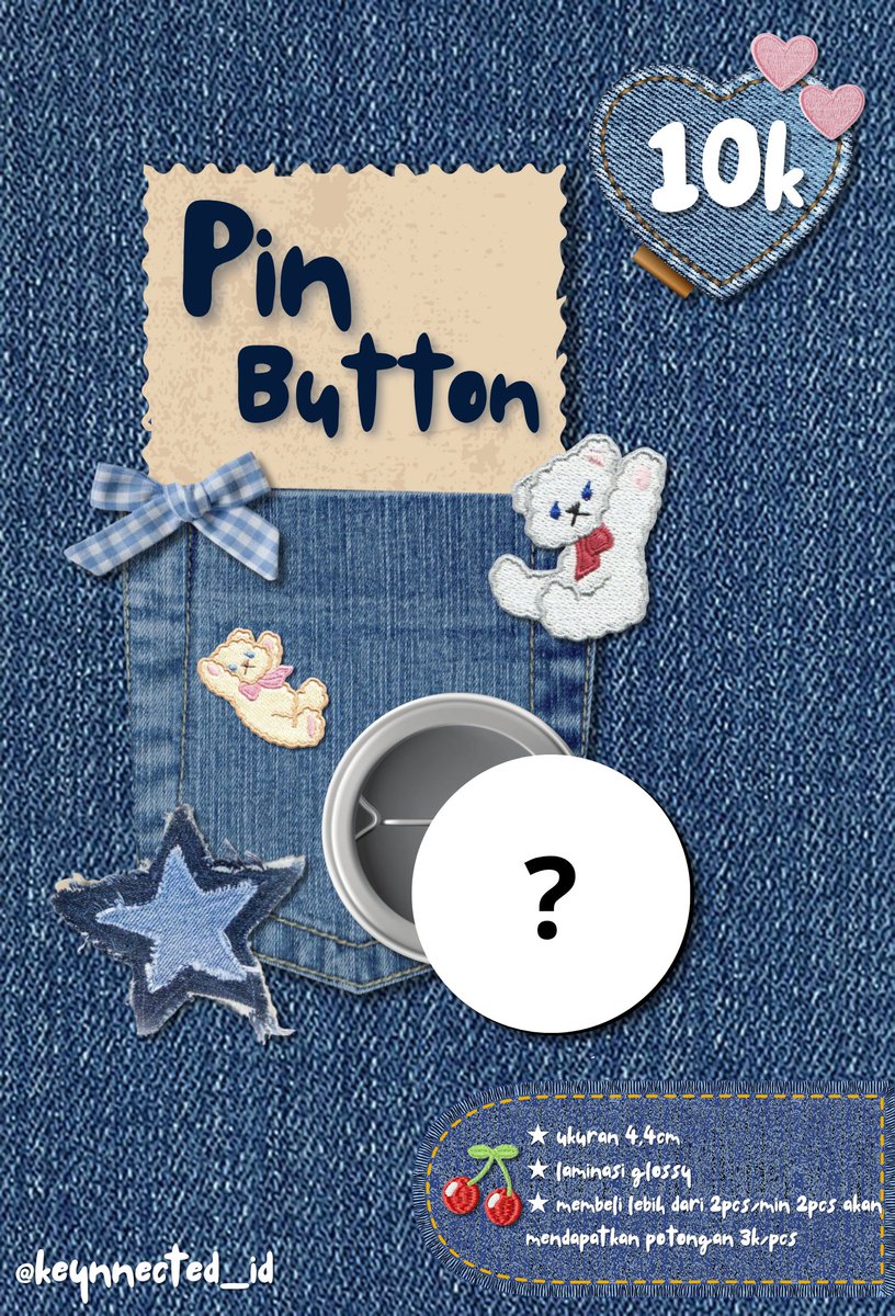 keynnected_id's tweet photo. ★ Pin Button🔘🧷 https://t.co/JjFUUCOlQF