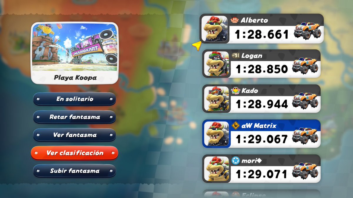 GGS LO LOGREE!!!! 4to Lugar🔥🇲🇽 #MarioKartWorld