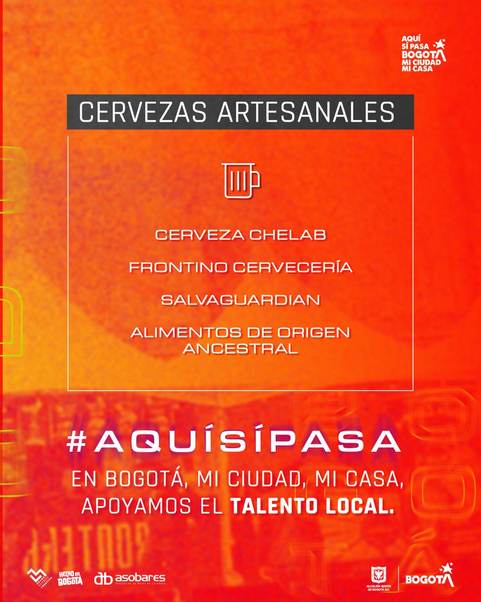 Bronx Distrito Creativo (@bronxdc_bogota) on Twitter photo #MONUMENTUM2025 no es solo música electrónica. También es moda, arte, sabores locales y emprendimientos que transforman la ciudad.
Te presentamos la ZONA DE EMPRENDIMIENTOS, en alianza con #HechoEnBogotá de <a href="/DesarrolloBta/">Secretaría Desarrollo Económico</a>, una experiencia para recorrer, probar y apoyar lo #MONUMENTUM2025 no es solo música electrónica. También es moda, arte, sabores locales y emprendimientos que transforman la ciudad.
Te presentamos la ZONA DE EMPRENDIMIENTOS, en alianza con #HechoEnBogotá de <a href="/DesarrolloBta/">Secretaría Desarrollo Económico</a>, una experiencia para recorrer, probar y apoyar lo