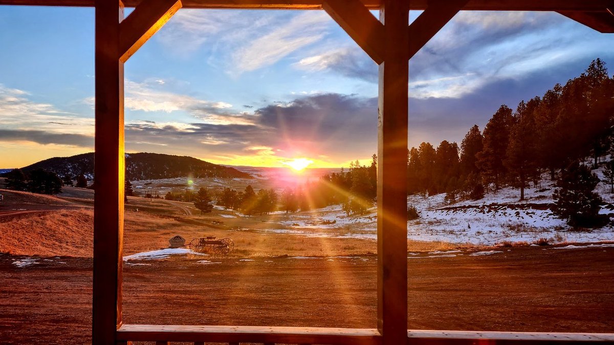 Good night from Wyoming