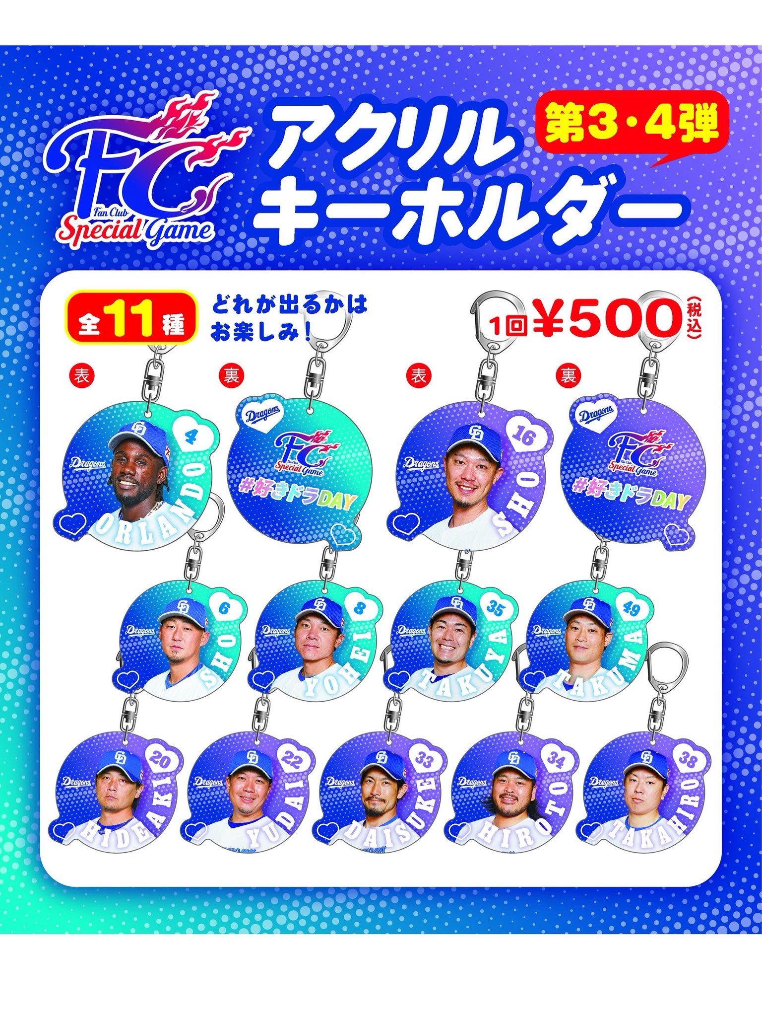 公式】中日グッズ（🤖野球ガチャ⚾️） on X: 