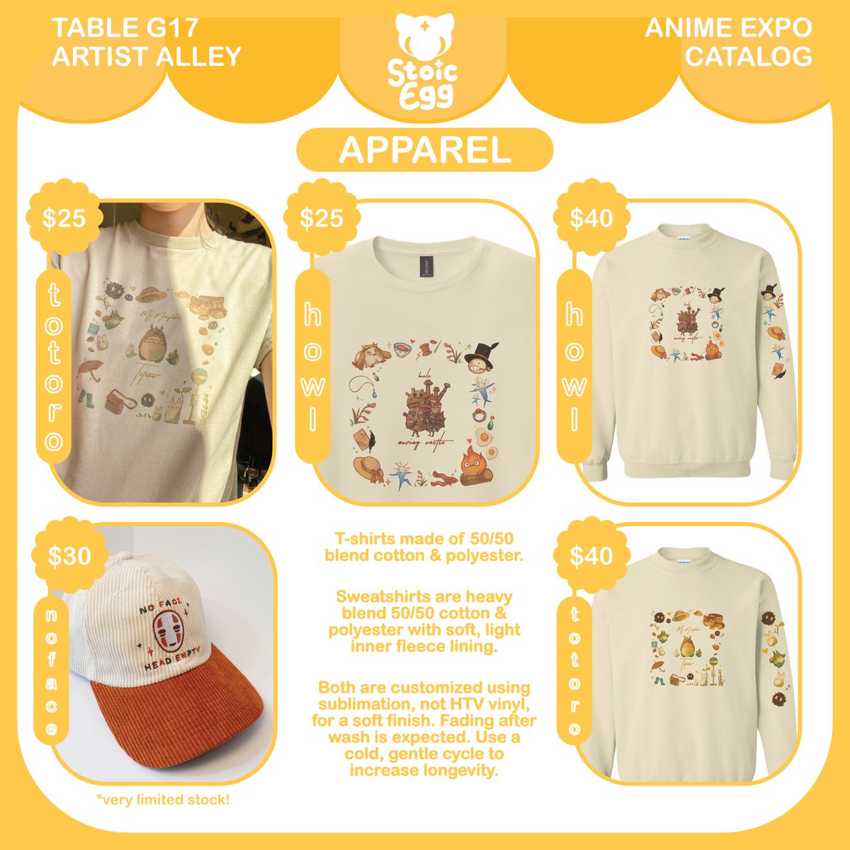 StoicEgg's tweet photo. AX Catalog!! ✨🌷
All of the stickers except for the red pandas are available as keychains! Table G17~
#AXcatalog #AnimeExpo #AnimeExpo2025 https://t.co/VTPM77NFau