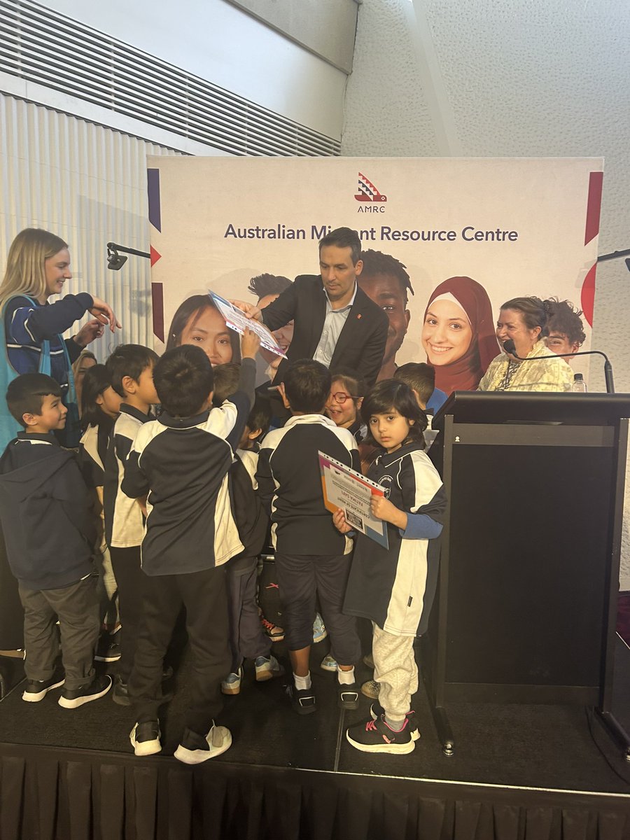 Winners are grinners! It was smiles all round at the SA Refugee Week Youth Poster Awards and Exhibition where I presented students from the primary, secondary and tertiary sectors with awards for their refugee inspired posters. 

This event reiterates the incredible work our