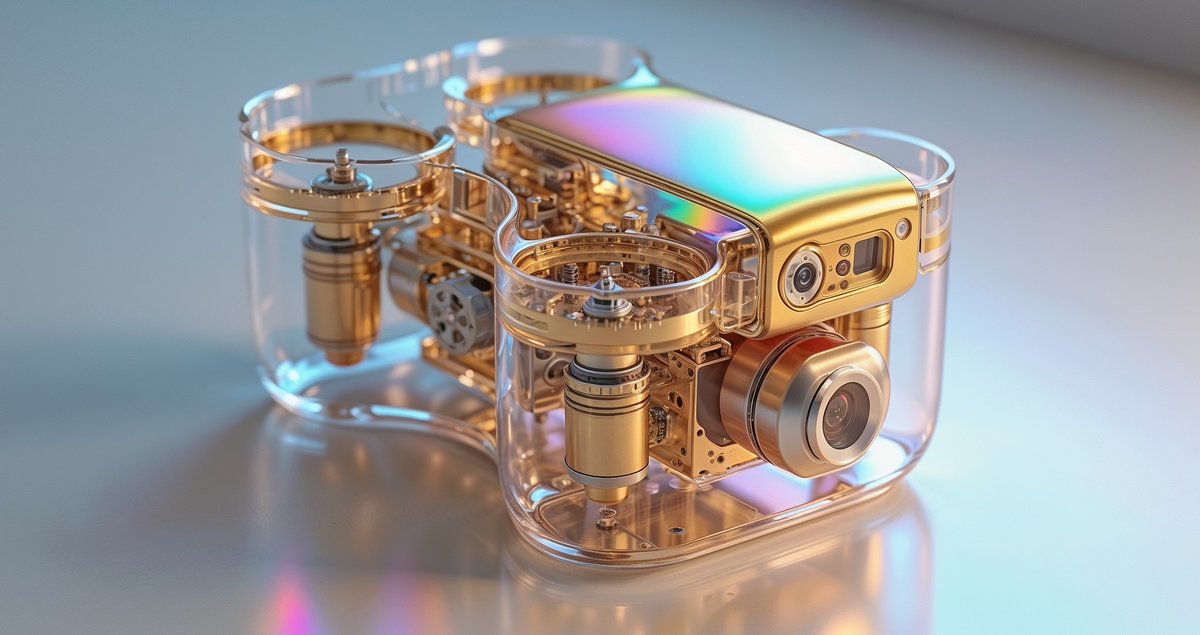 mrc_748's tweet photo. The golden drone of the future from DJI is a true masterpiece of technology and design!
Contact me for prompts.
#DJI #drone #futuretech #innovation #gadgets #aidesign #techdesign #luxurytech #dronelife #viral #nextgen #aiprojects #aidesigned #moderndesign https://t.co/VcjDpzOLBJ