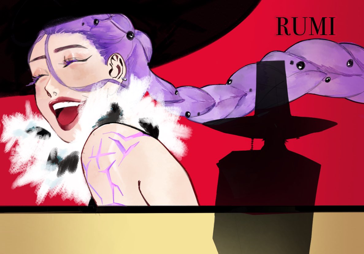 thank u to kpdh and this tweet for reviving me from art block🙏

#KPOPDEMONHUNTERS