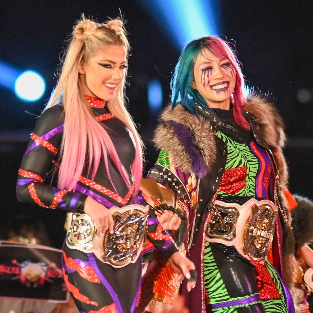 USA Network (@usanetwork) on Twitter photo The former Women's Tag Team Champions face off! Who ya got for the Queen Of The Ring Semi-Finals? <a href="/WWEAsuka/">ASUKA / 明日華</a> and <a href="/AlexaBliss_WWE/">Lexi (Kaufman) Cabrera</a>? #SmackDown The former Women's Tag Team Champions face off! Who ya got for the Queen Of The Ring Semi-Finals? <a href="/WWEAsuka/">ASUKA / 明日華</a> and <a href="/AlexaBliss_WWE/">Lexi (Kaufman) Cabrera</a>? #SmackDown