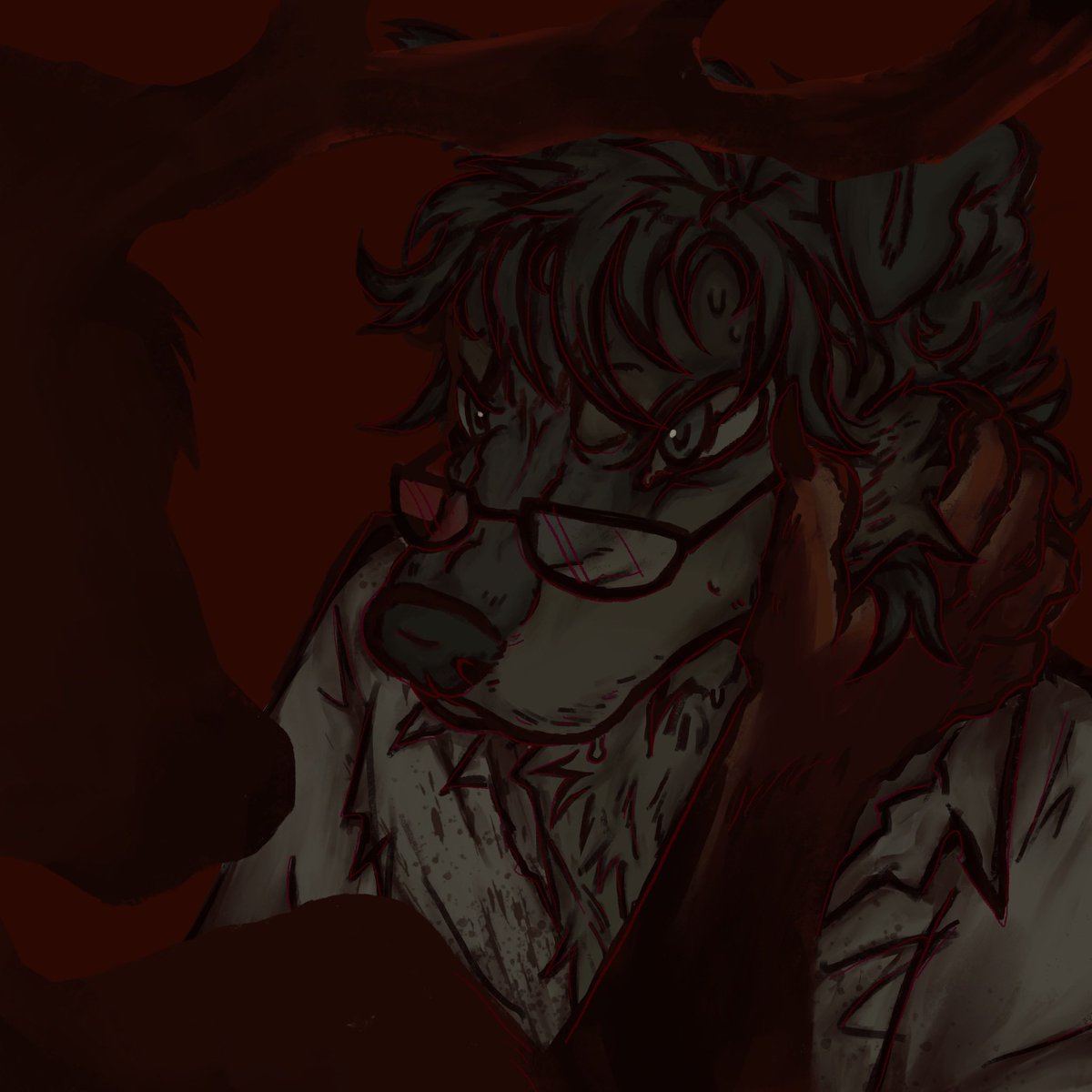 WolftrapMutt's tweet image. 🐾temp pinned post!🦌
☠︎︎ He/Him - Mutt or Wyatt - Queer transman ☠︎︎
DNI: Zoos&Pedos / ppl who ship stuff like that
🥩more abt me:
𐂯 wolftrapmutt.straw.page 𐂯
I draw will and hannibal as animals! I have specific designs for them, requests and fanart welcome!! 🦮
