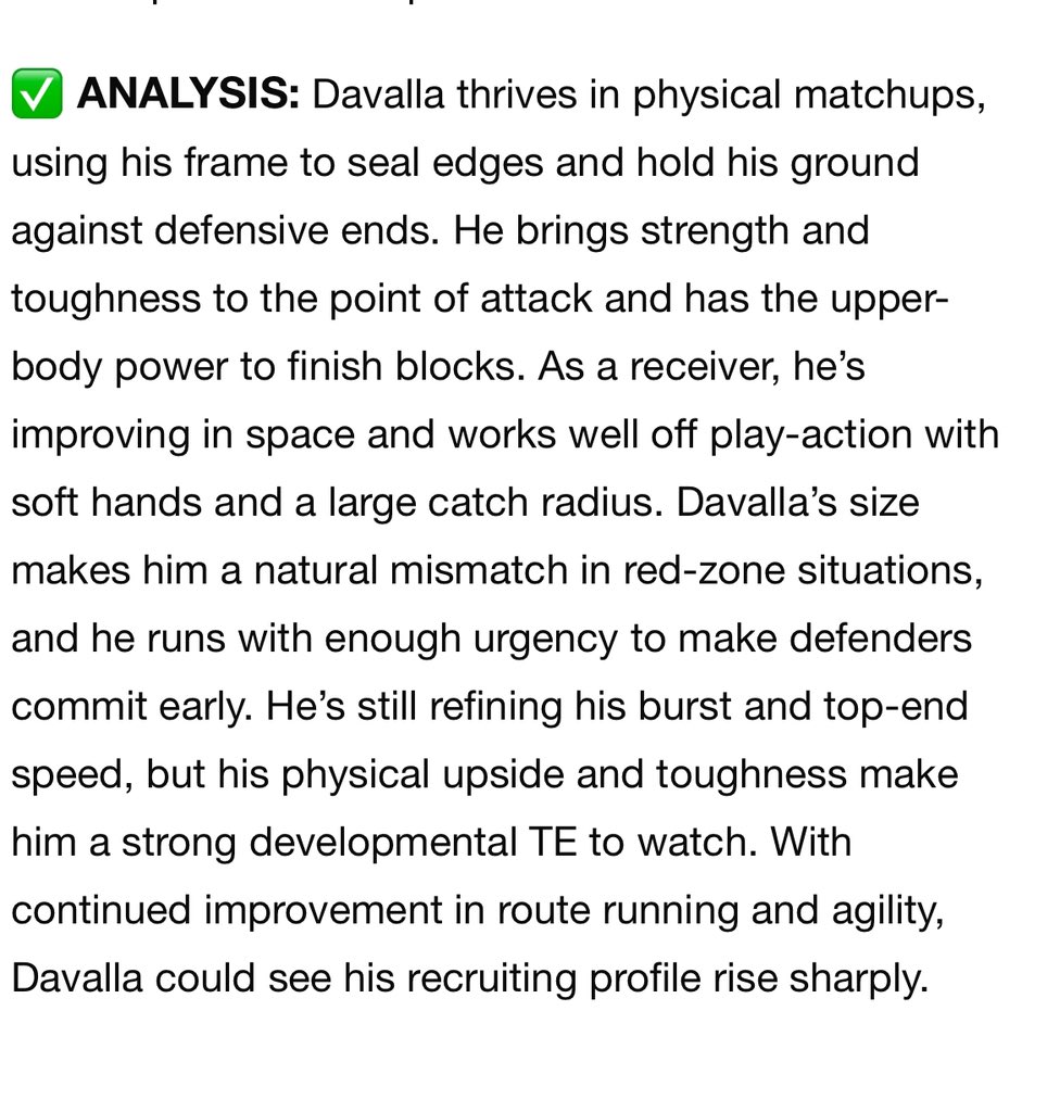 Thank you <a href="/sixstarfootball/">Six Star Football | PLUS+</a> for the report