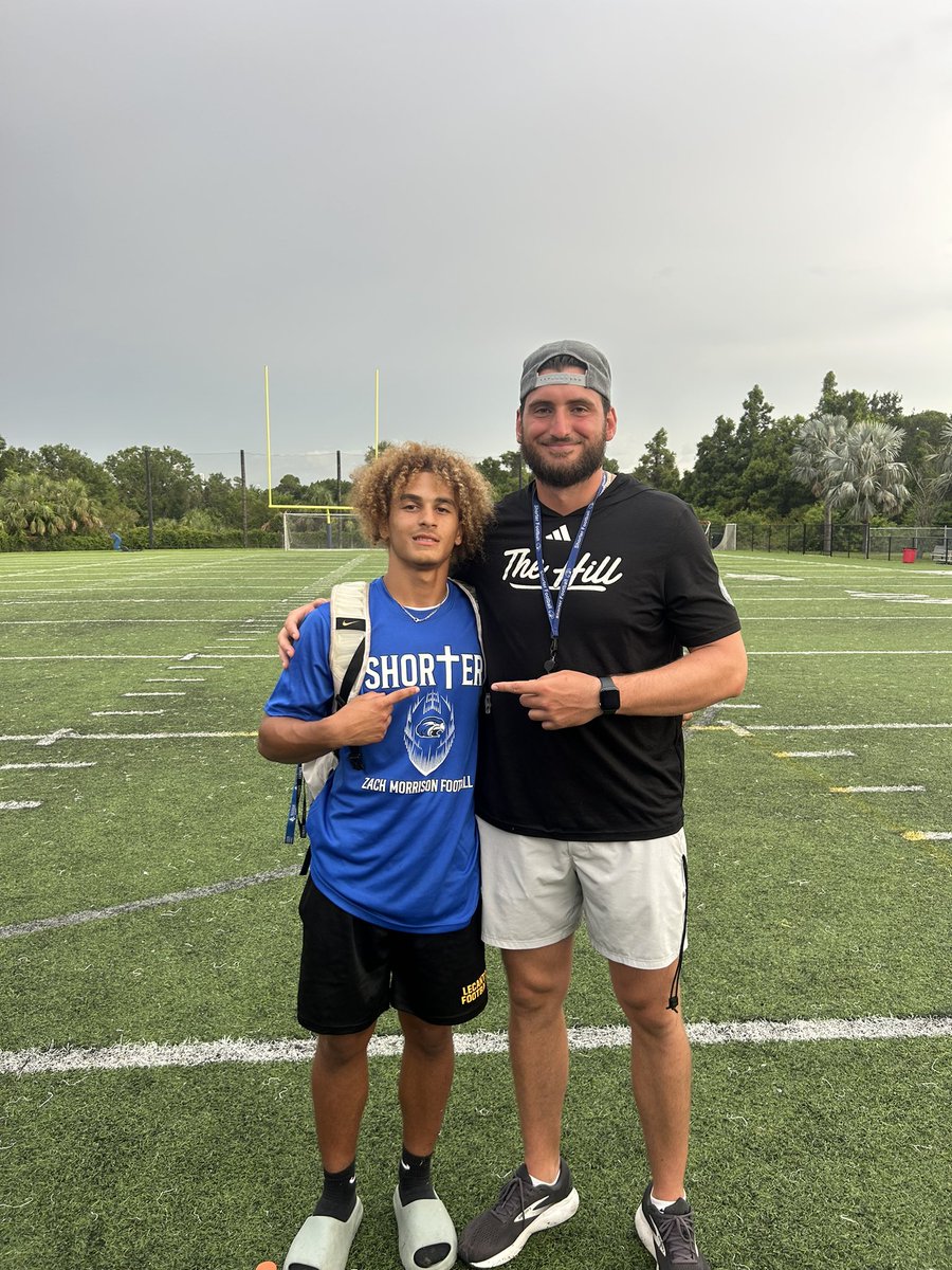 EJ cortes (@ejcortes8) on Twitter photo Thank you <a href="/CoachDietlSU/">Johnny Dietl</a> for giving me the opportunity to learn new things, have fun and show out.<a href="/Shorter_FB/">Shorter Hawks Football</a> <a href="/coachmorrison58/">Zach Morrison</a>
#HawkNation #flyhawks #bulitdifferent Thank you <a href="/CoachDietlSU/">Johnny Dietl</a> for giving me the opportunity to learn new things, have fun and show out.<a href="/Shorter_FB/">Shorter Hawks Football</a> <a href="/coachmorrison58/">Zach Morrison</a>
#HawkNation #flyhawks #bulitdifferent