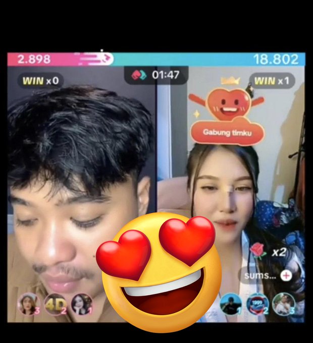 Cacay dapat gift lngsung nqenttot