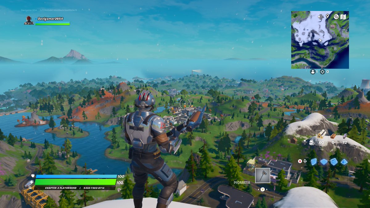 6317Davigamer's tweet image. Achei os mapas do capítulo 2 e 3 no uefn, Bateu a nostalgia jogando esses mapas