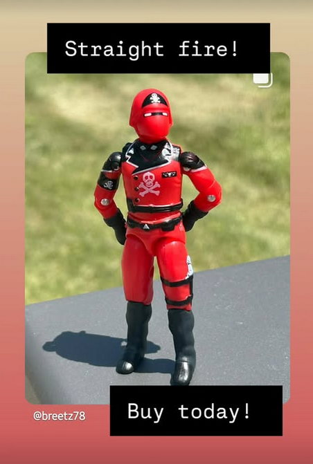 ogtoystore's tweet photo. You don't want to miss out on this one, only 75 available and going FAST!
https://t.co/cZveH3zt2c
#gijoesforsale #GiJoeNation #stormshadow#MOCgijoe#gijoesnakeeyes#gijoe #toygroup_alliance #toyslagram #toyunion #theenemy #80stoys #vintagetoys #toys #toysale #toyhunter #toys4life https://t.co/PyfCnub1BI