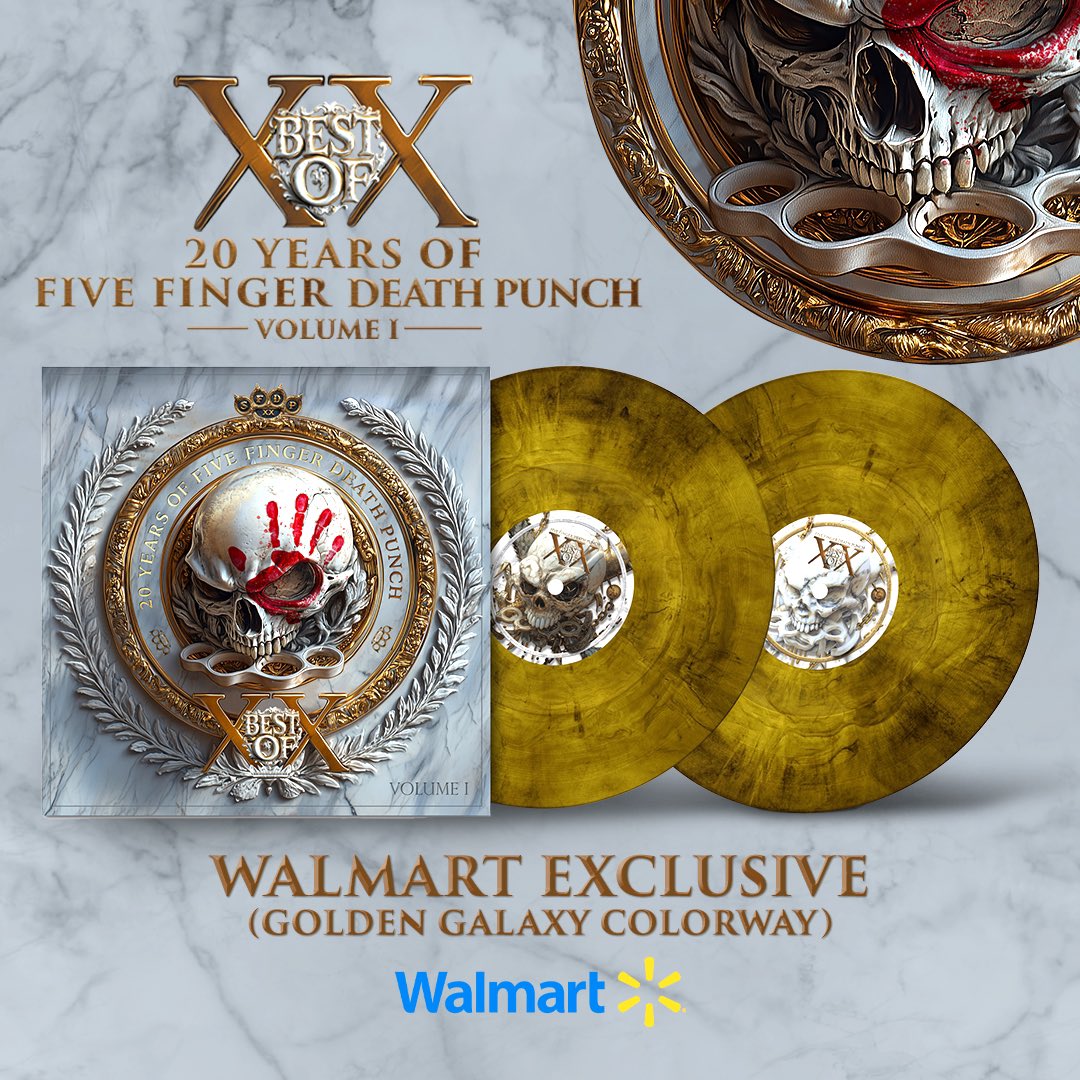 🔥 20 years of 5FDP 🔥 

Don’t miss this exclusive collectors ‘Golden Galaxy’ edition <a href="/Walmart/">Walmart</a> - Only 500 worldwide 🌎 Grab one before they’re all sold out! 

There’s also an exclusive lenticular cover CD edition available! 💿

walmart.com/ip/Five-Finger…