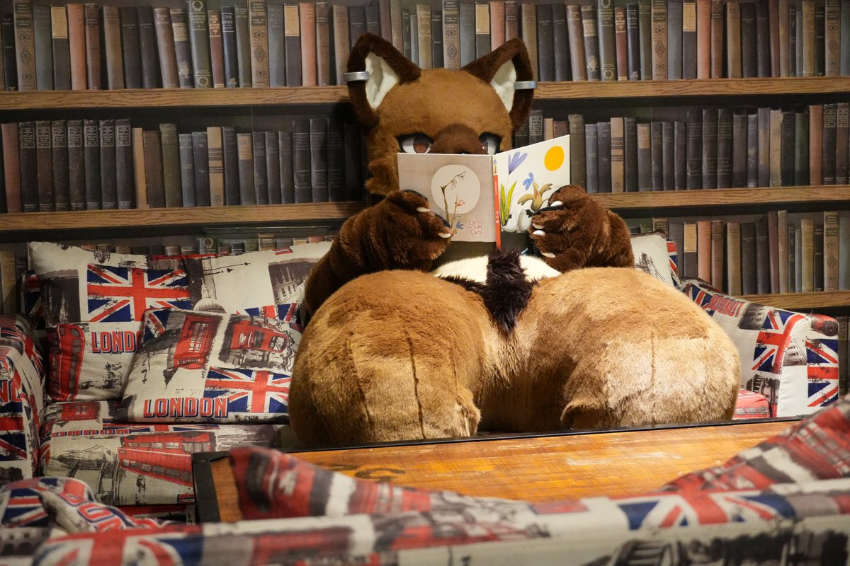 出去玩也是要閱讀調劑身心的~🌝

Reading during trip gives me more calm~🌚

#FursuitFriday