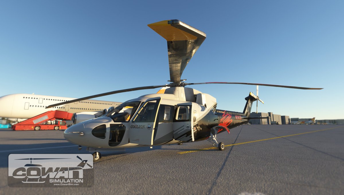 CowanSimulation's tweet image. 🚁 S76C++ drops this July
Custom-coded AP, medical & luxury interiors, customization tablet, and deep systems sim.
MSFS 2020 + ported 2024 updates follow, then fully native 2024 versions for all CowanSim aircraft.
#CowanSim #MSFS2024 #S76CPlusPlus #FlightSim #HeliSimmer