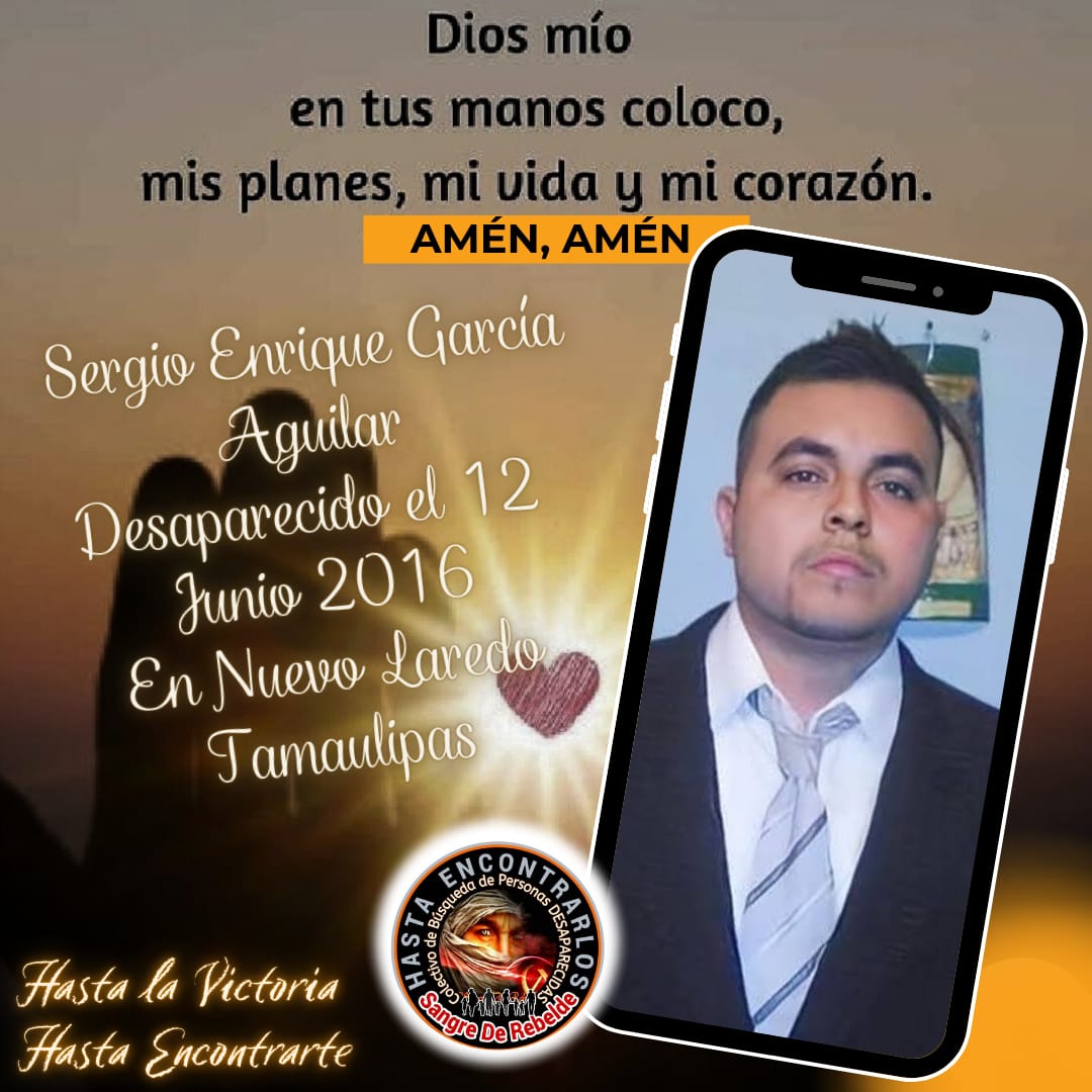 #TeBuscamosSergioGarciaAguilar‼
#Desaparecido el 12 /06/2016
En #NuevoLaredo #Tamaulipas #Mexico🇲🇽‼ Via @ Claudia18117122